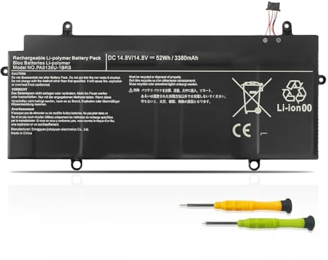 PA5136U-1BRS Laptop Akku für Toshiba Portege Z30-A Z30-B Z30-C Z30T-A Z30T-B Z30T-C Z30-A1301 Z30-A1302 Z30-A1310 Z30-A3201L Z30-A872 Z30T-C-145 Z30-A-1FD 1D6 1G6 13W 13E 13L 13G 13K 10W 10P 10Z 1DU