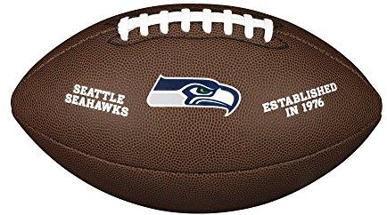 Salomon Für Freizeitspieler Team Logo Komposit-Football American, Braun, Uni