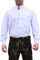 Trachtenhemd Hemd f�r Trachten Lederhosen edelwei� bestickt Wei�, Hemdgr��e:S