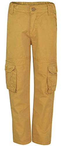 A2Z 4 Kids Boys Active Cargo Trousers A Ranger 6-Pocket Combat - Cargo Trouser Khaki 7-8