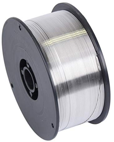 WELDINGER Aluminiumschweißdraht ALMg5 1,0 mm 0,5 kg 10 cm Rolle (MIG/MAG-Schweißdraht Drahtelektrode D100)