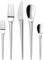 Villeroy & Boch – Newmoon Besteck Set 30 teilig 6 Personen, Spülmaschinenfest, Besteckset, Tafelbesteck, Cutlery Set, Essbesteck Set, Gabel, Messer, Löffel, Edelstahl