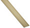 SOTECH 1 Stück Übergangsprofil Cross selbstklebend superflach Messing eloxiert Übergangsschiene Breite 30 mm Länge 100 cm Boden-Profil Ausgleichsprofil für Laminat, Fliesen, Parkett uvm.