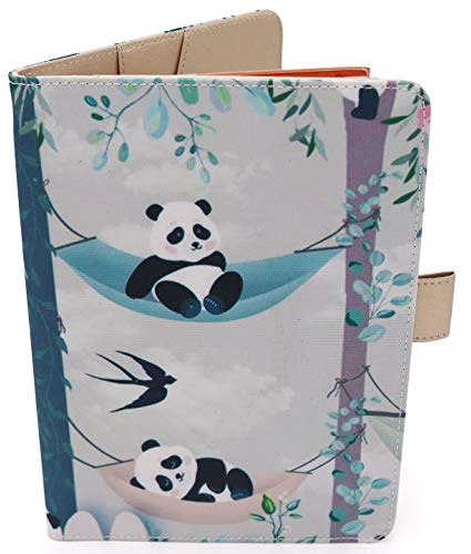 Protège Carnet De Santé Pour Bébé Garçon – Motif Panda – Format A5 15x21 cm – Rabats Pour Ranger Les Ordonnances