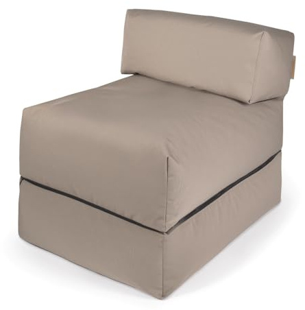 Switch Plus (mud) Le pouf d'extérieur pour le jardin et la terrasse convient pour l'extérieur toute l'année