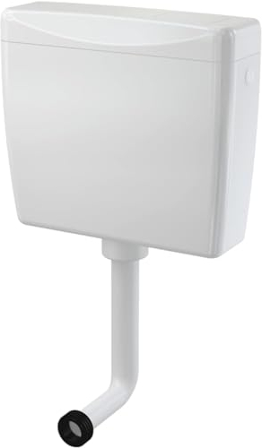 Eco Spülkasten Kunststoff Komfort Start/Stop weiß, 3-6-8 Liter, Universal WC-Spülkasten, umweltfreundlich, ökologisch, naturverträglich, nachhaltig, einfache Installation, problemlose Montage