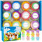 12 bombas de baño de regalo con juguete sorpresa en el interior, bombas de baño para niños, orgánicos y todos los ingredientes naturales, bombas de baño de burbujas, bombas de baño Fizzes Spa Ideal