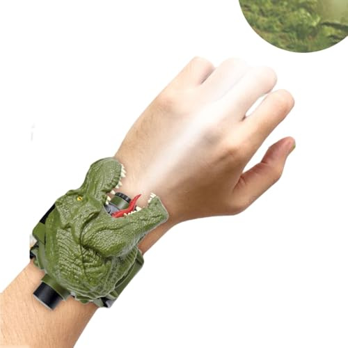 Reloj con proyector de dinosaurios - Reloj con proyección de dinosaurios | Reloj proyector de 24 imágenes | Relojes especiales para proyectores para niños con correa de ABS |