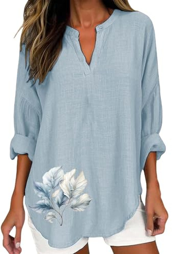 Mes Commandes Passees Chemise Rayée Bleue Femme Chemisier Hiver Chaud Chic Pull Blanc Et Elegant Tenue De Noel Sexy Tee Shirt Fille Manche Longue Marinière Haut Manches Longues Laine Gris Long
