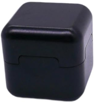 LOCKLGFMCZ Aluminiumlegering Pool Cue Chalk Holder - Bärbar Snooker Verktygsförvaringslåda for Biljardkrita Pool Accessories(Noir)