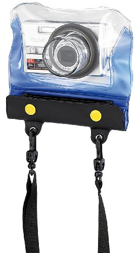 Somikon wasserdichte DSLR-Tasche: Unterwasser-Kameratasche Z-38 mit Objektivführung (Unterwasser Kameragehäuse, Kamera-Regenschutzhülle, Objektiv)