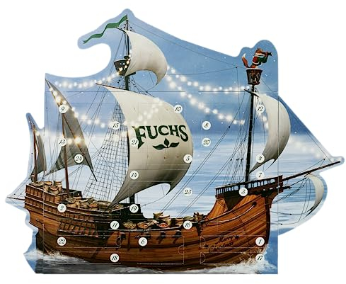 Fuchs Gewürze - Würzreise Adventskalender 2023 | Gewürzkalender mit 24 hochwertigen Gewürzen & Mischungen aus aller Welt im Probierformat | Geschenkidee für Genießer, Gourmets zur Weihnachtszeit