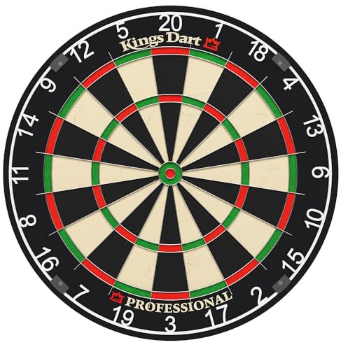 Kings Dart Dartscheibe | Professional HD | Sisal | ø 45 cm