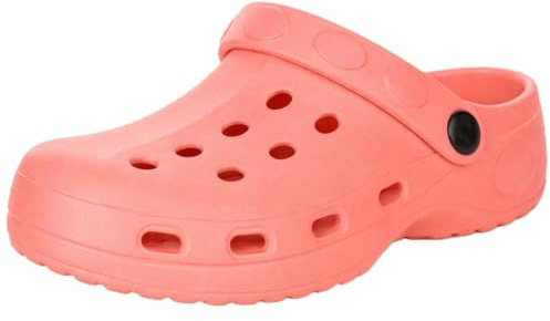 Brandsseller Zuecos de jardín para mujer, zapatos de jardín, zapatillas de baño, zapatillas ligeras