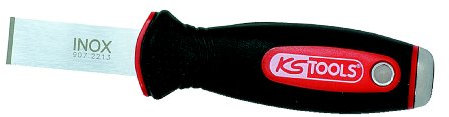 KS Tools 907.2213 Grattoir lame Inox 25 x 1,2 mm
