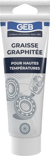 GEB Grasso grafitato per serratura, lubrificazione a secco e sigillatura di sistemi sottoposti ad alta temperatura o carico molto elevato - Tubo 125ml
