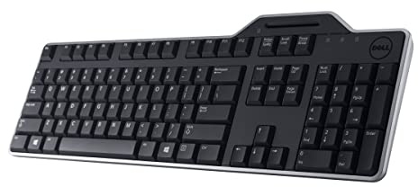 Dell KB-813 Smartcard Reader USB Keyboard Black 580-18365 *Same as 580-18365*