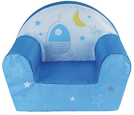Fun House 713070 - Poltrona Club Origine Francia, garanzia per bambini, L.52 x P.33 x H.42 cm