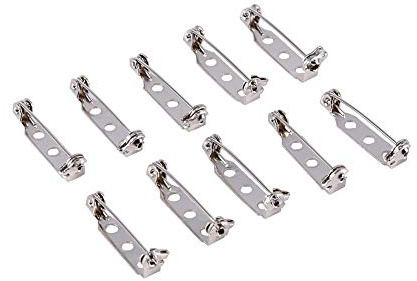 Spilla da balia, 50Pcs spilla di sicurezza, Spilla di cattura rotolo FAI DA TE (25mm)