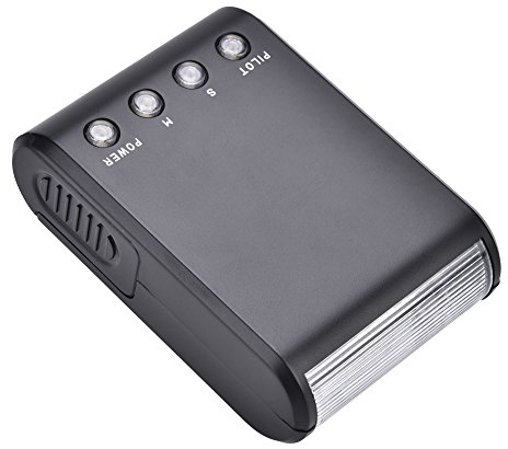 Mini Flash de cámara, Flash de Esclavo Digital portátil montado en la cámara, Flash de Montaje en Zapata para cámaras DSLR
