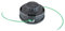 Makita 191D92-5 2-Fadenkopf Tap&Go M8 x 1,25, Rechtsgewinde, Ø 102 mm, mit 2,0 mm Four-Leaf Mähfaden, 4 Meter lang, Tippautomatik, passend für Akku-Rasentrimmer und Akku-Freischneider