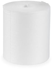 PG PrimeGuest SUPPLY Reinigungstuch M-Wipes Reinigungstücher auf Rolle Spunlace Vlies 50 gsm Weiß 17 x 25 cm ca. 200 Abrisse Einweg Putztücher fusselfrei saugstark reißfest