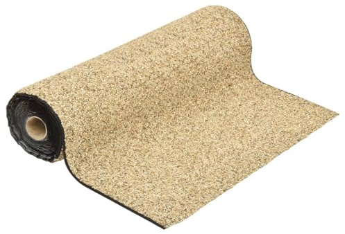 vidaXL Revêtement de Pierre Sable Naturel 250x100 cm, revêtement d’étang en Pierre, Bordure d’étang en Pierre, étang de revêtement en Pierre