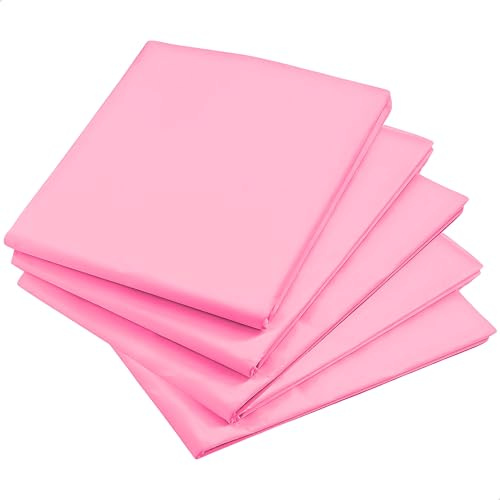 Üka • 60 Fogli di Carta Velina Rosa. Fogli Grandi da 50x70 cm. Fogli Singoli di Carta di Seta per Imballaggio di Regali e Vestiti. Carta Velina per Eventi, Regali e Pacchi.
