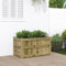 UJCHVHN Lawn & Garden Pflanzkübel 90x50x50 cm imprägniert Holz Kiefer Gartenarbeit