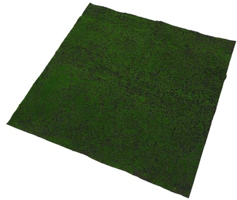 CLISPEED Tappeto Erboso Artificiale in Muschio 1X1 M Quadrati di Erba Fai da Te Muschio Simulato Resistente AI Raggi UV per Decorazioni Interne ed Esterne Artigianato e Giardino