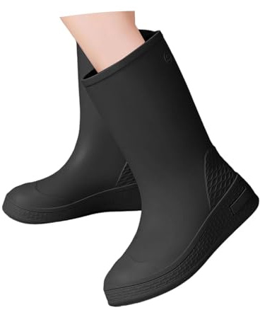 Wellington Boots Women’s Lightweight Camping Wading Fashion Rain Boots for Women UK Wellies Women Walking Wellies Safety Shoes