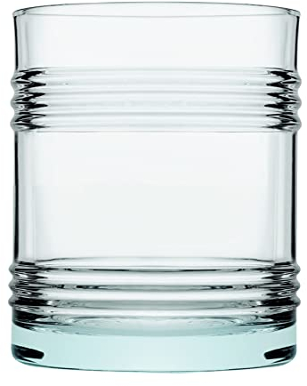 Pasabahce Tincan - Juego de 4 vasos de cristal reciclado, 28 cl