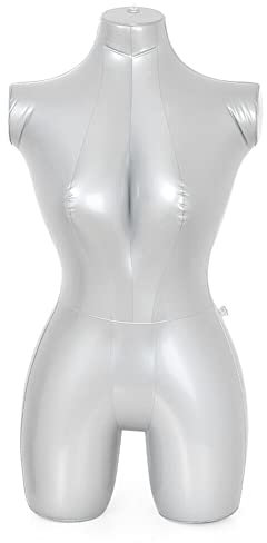SPORTARC 1pcs Donna Tutto il Corpo W/Manichino Gonfiabile Modo Dummy Torso Modello Strumento Modello Display
