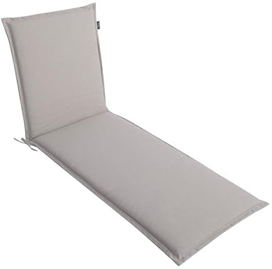 LILENO Cuscino prendisole set sdraio colore crema, imbottito (190x60x5 cm)