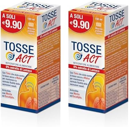 Act Tosse Act - 150 g (Confezione da 2)