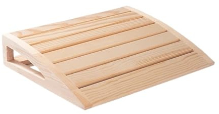 EnxJire Reposacabezas para Sauna Reposacabezas de Madera for Sauna, Respaldo Profesional, Ligero for Relajarse, Accesorio for SPA y Sala Vapor