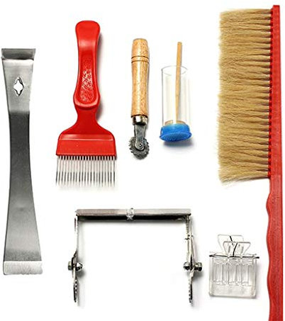 Ranuw Praktisches Imkerei-Werkzeugzubehör, Werkzeug, Königin-Markierungskäfig mit Kolben, einfach zu bedienen, Imkerwerkzeug, Zubehör, Imkerbedarf, Smoker