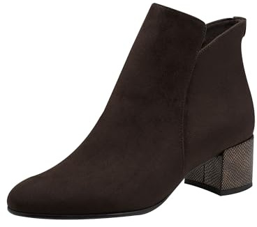 Tamaris Stivali da donna con tacco 1-25354-43 Mocca Comb, taglia 36 EU, Mocca Comb, 36 EU
