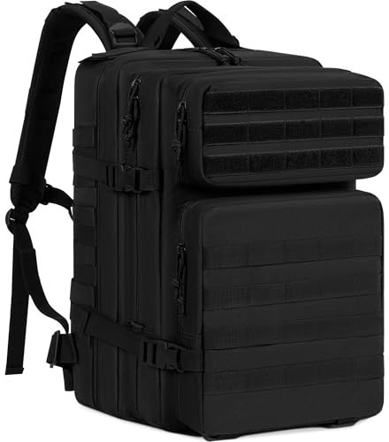 Military Tactical Backpack 20L/25L/35L/40L/45L, MOLLE Rucksack for Men