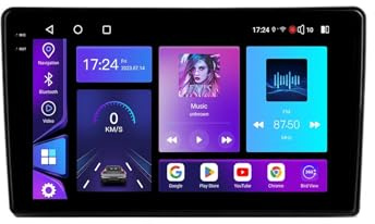 15 9 tum Android-bilradio för Opel Zafira B 2005-2014 - 2 DIN pekskärm, bakkamera, Carplay, Bluetooth, FM RDS, GPS, SWC, WiFi 4G, 2+64G ljudsystem