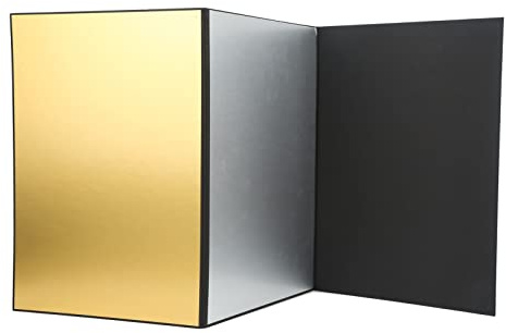 Riflettore A3 pieghevole a 180 gradi, pannello diffusore di luce per fotografia, cartone spesso con 3 colori, riflettore di illuminazione portatile per accessori per fotocamera, studio professionale