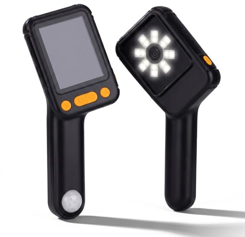 Yanmis Microscopio para Adultos y Niños, Microscopio Digital Portátil de 2,8 Pulgadas, Aumento de 1000x, 8 Luces LED Ajustables con Soporte de Puerto Tipo C Durante 2,5 Horas