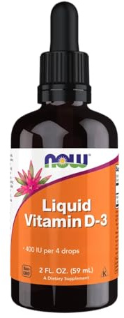 La vitamina D líquida-3, 2 fl oz (60 ml) - Now Foods