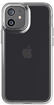 tech21 Evo Clear for Apple iPhone 12 Mini 5G - Germ Fighting Antimicrobial Phone Case with 3 Meter Drop Protection