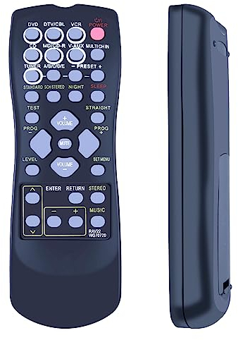 GOUYESHO RAV22 WG70720 Télécommande de Rechange pour récepteur AV Yamaha RAV22-WG70720 RX-V340 RX-V350 RX-V357 RX-V359 HTR5930 HTR5940