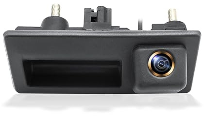 GREENAUTO Telecamera HD 1080P per il parcheggio posteriore per Audi A4L A5 A3 Q3 Q5 RS6 per VW Passat Tiguan Jetta Sharan Lavida Skoda, Funziona solo con unità radio monitor che supporta il segnale