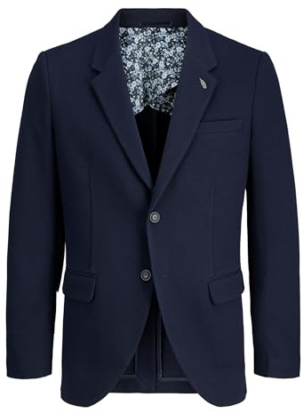 JACK & JONES Jprmartin Leeds Jersey Blazer Hr02 Sn, Svart iris, 46