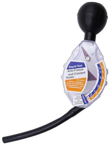 BEELUKY Tester Antigelo Densimetro Antigelo Fino a -43°C Tester del Liquido di Raffreddamento Antigelo del Tipo a Quadrante Antigelo Densitometro per Liquido Raffreddamento Auto