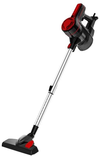 Specroo Aspirateur Balai Filaire 20000Pa, 600W, HEPA 5 en 1, Convient à Tous Types de Sols, Léger et Maniable, Accessoires Inclus