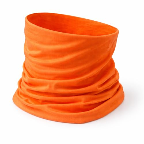 Lizzy Multi Functional Headwear Bandana Neck Gaiter Face Cover Tube Scarf, Breathable Stretch Snood for Cycling, Running, Hiking, Fishing, Motorcycling, Skiing & Outdoor Sports, Unisex